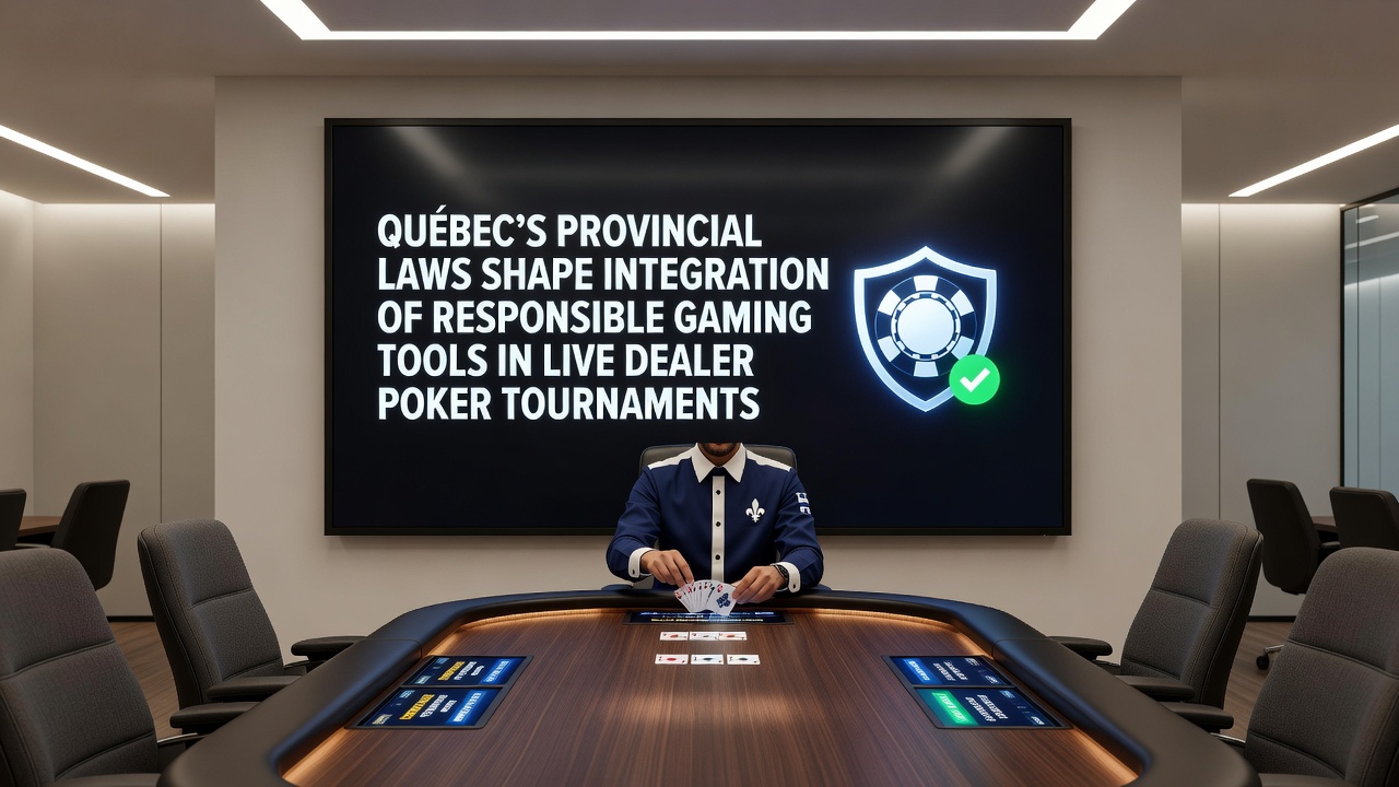 Quebec's Provincial Laws Shape Integration of Responsible Gaming Tools in Live Dealer Poker Tournaments